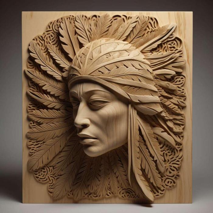 نموذج ثلاثي الأبعاد لآلة CNC 3D Art 